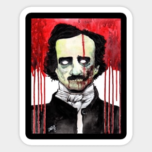 Deadgar Allan Poe Sticker